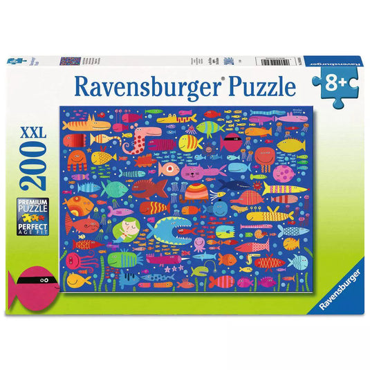 Funny Fish Friends 200 Piece Jigsaw Puzzle by Ravensburger