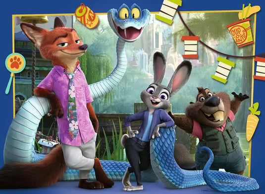 Zootopia 2 100 Piece Jigsaw Puzzle by Ravensburger