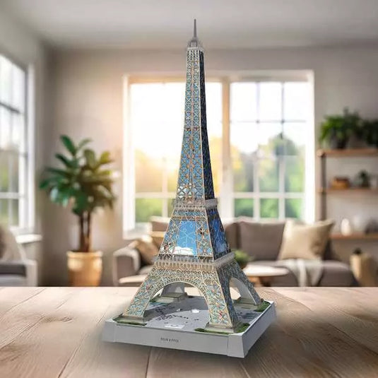 Iconics 3D Eiffel Tower Night Ed. 216 Piece 3D Jigsaw Puzzle by Ravensburger