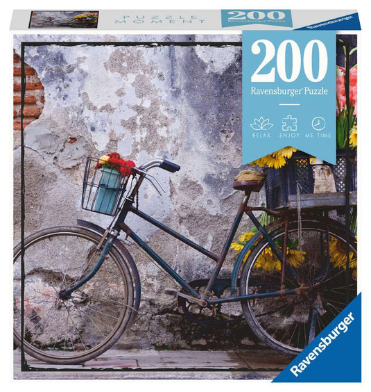 Puzzle Moments: Bicycle 200 Piece Jigsaw Puzzle by Ravensburger - 1