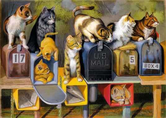 Cat's Got Mail 300 Piece Large Format by Ravensburger - 2