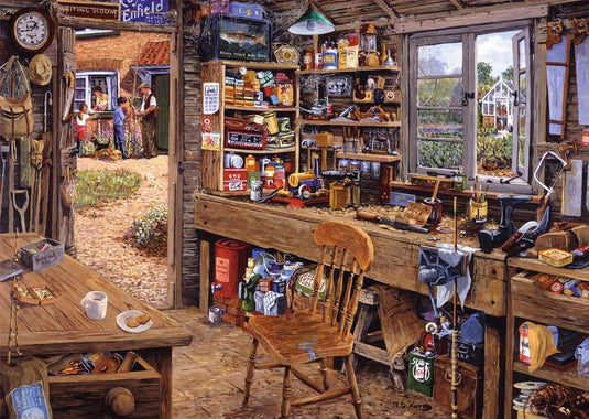 Dad's Shed 500 Piece Large Format by Ravensburger - 2