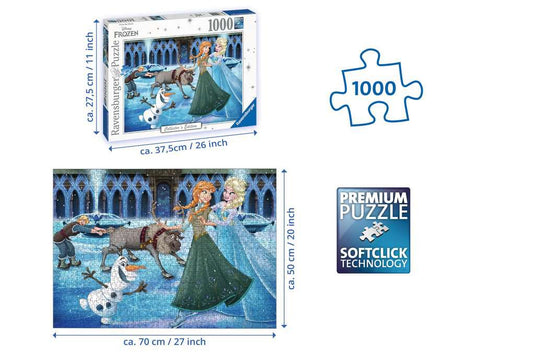 Disney Collector's Edition: Frozen 1000 piece Jigsaw Puzzle by Ravensburger