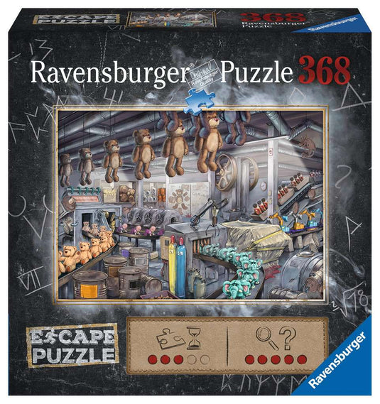 Escape Puzzle: The Toy Factory 368 Piece Jigsaw Puzzle