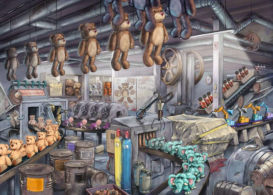 Escape Puzzle: The Toy Factory 368 Piece Jigsaw Puzzle