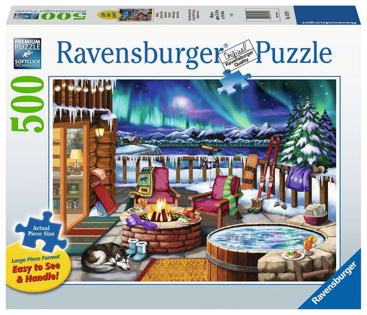 Northern Lights 500 Piece Large Format by Ravensburger - 1