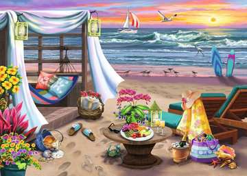 Cabana Retreat Large Format 500 Piece Jigsaw Puzzle by Ravensburger