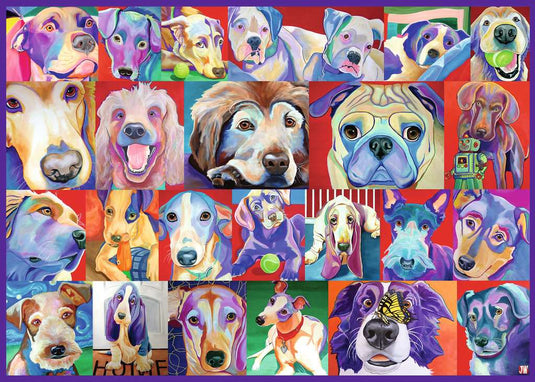 Hello Doggie 500 Piece Large Format by Ravensburger - 2