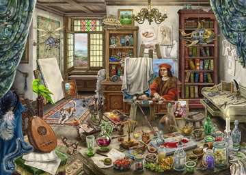 Escape Puzzle: The Artist's Studio 759 Piece Jigsaw Puzzle