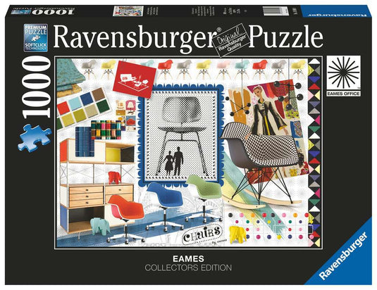 Eames Design Spectrum 1000 Piece Jigsaw Puzzle by Ravensburger - 1