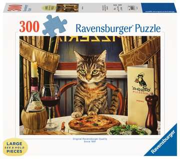 Dinner for One Large Format 300 Piece Jigsaw Puzzle by Ravensburger