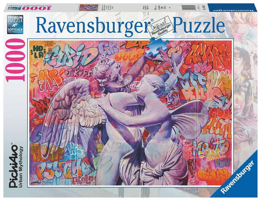 Cupid and Psyche in Love 1000 Piece Jigsaw Puzzle - 1