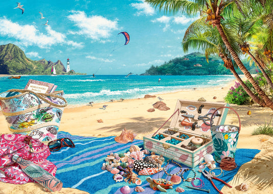 The Shell Collector 1000 Piece Jigsaw Puzzle by Ravensburger - 1