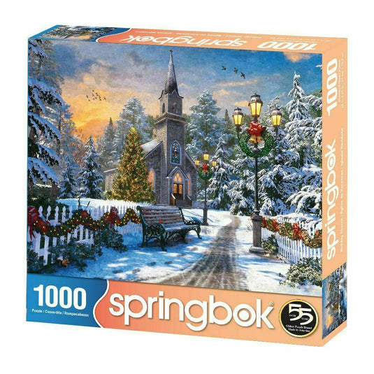 Holiday Church 1000 Piece Jigsaw Puzzle by Springbok