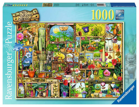 The Curious Cupboard No 3: The Gardener's Cupboard 1000 Piece Jigsaw Puzzle - 1