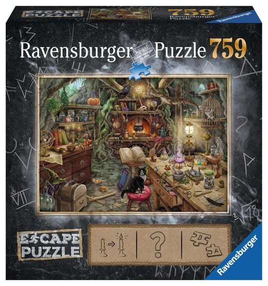Escape Puzzle: Witch's Kitchen 759 Piece Jigsaw Puzzle by Ravensburger - 1