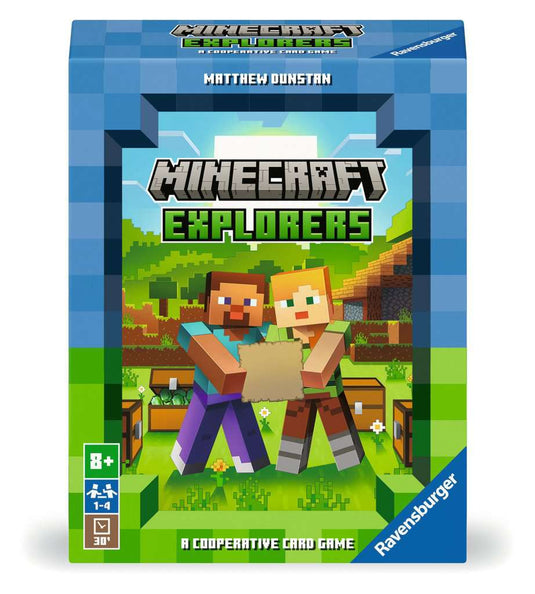 Minecraft Explorers Card Game Board Game by Ravensburger - 1