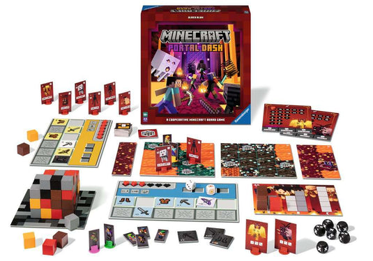 Minecraft: Portal Dash Board Game by Ravensburger - 2