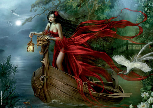 Swans 1000 Piece Jigsaw Puzzle by Heye - 2