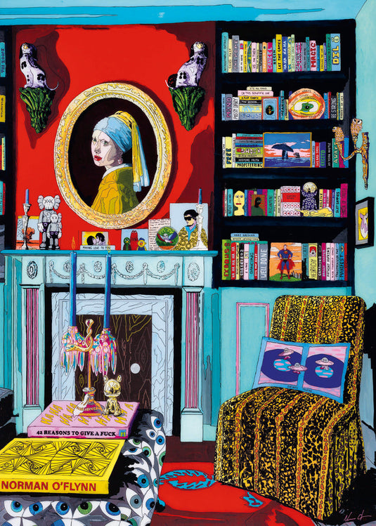 Room With Vermeer, Room 1000 Piece Jigsaw Puzzle by Heye - 2