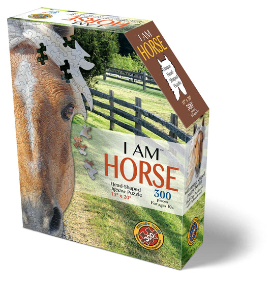 I Am Horse 300 Piece Puzzle by Madd Capp Box Front