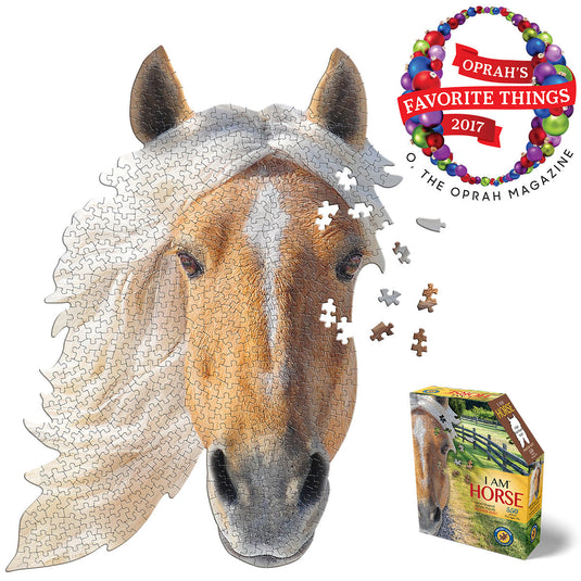 I Am Horse 550 Piece Puzzle by Madd Capp Main Puzzle