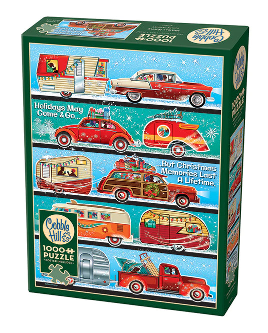 Holiday Hustle 1000 Piece Jigsaw Puzzle by Cobble Hill