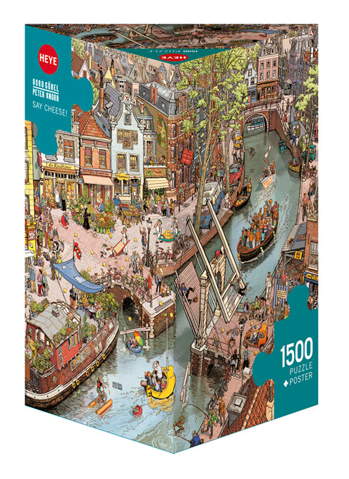 Say Cheese! 1500 Piece Jigsaw Puzzle by Heye