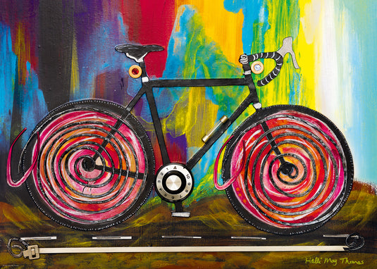 Bike Art: Momentum 1000 Piece Jigsaw Puzzle by Heye