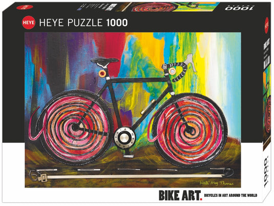 Bike Art: Momentum 1000 Piece Jigsaw Puzzle by Heye