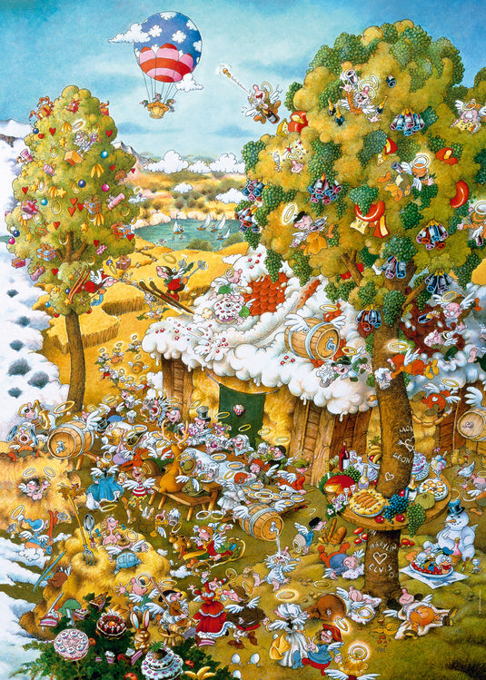 Paradise In Summer 1000 Piece Jigsaw Puzzle by Heye