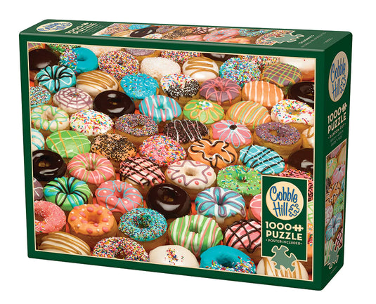 Doughnuts 1000 Piece Jigsaw Puzzle by Cobble Hill