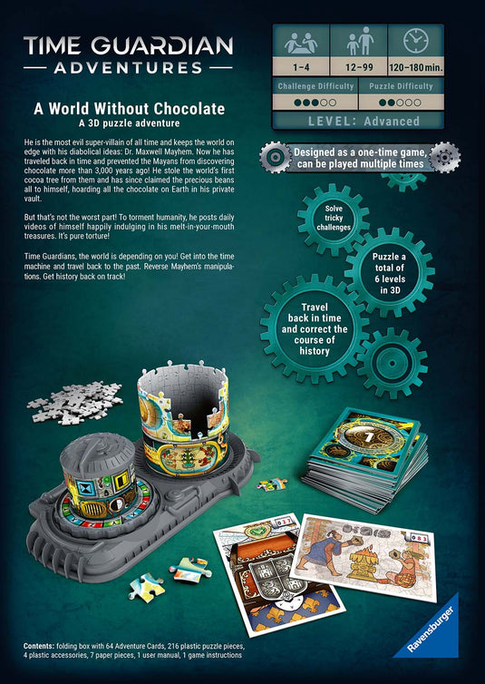 A World Without Chocolate 216 Piece 3D Puzzle by Ravensburger - 2