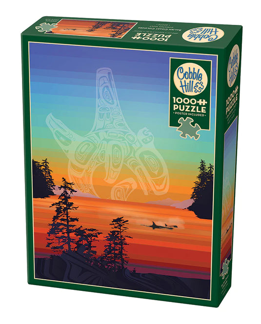 Salish Coast Colors 1000 Piece Jigsaw Puzzle by Cobble Hill