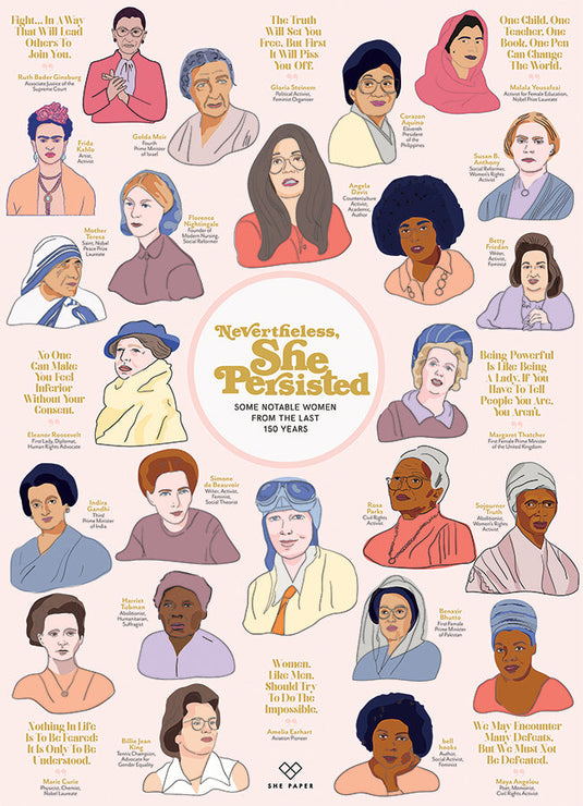 Nevertheless She Persisted 1000 Piece Jigsaw Puzzle by Cobble Hill - 2