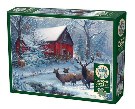 Winter Magic 1000 Piece Jigsaw Puzzle by Cobble Hill - 1