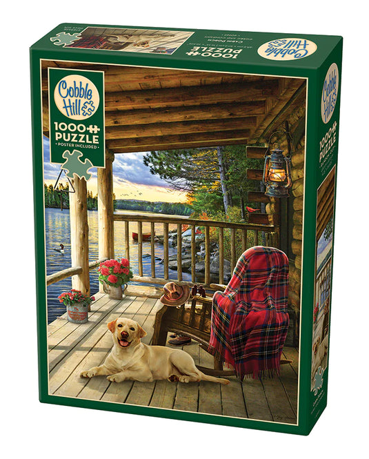 Cabin Porch 1000 Piece Jigsaw Puzzle by Cobble Hill