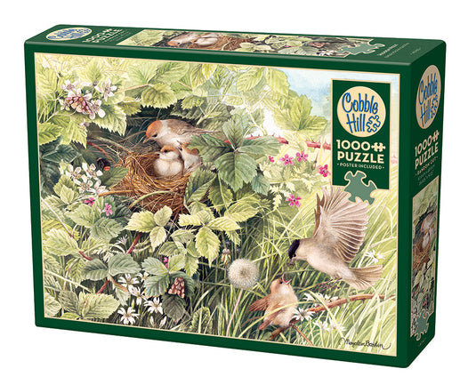 Hidden Nest 1000 Piece Jigsaw Puzzle by Cobble Hill - 1