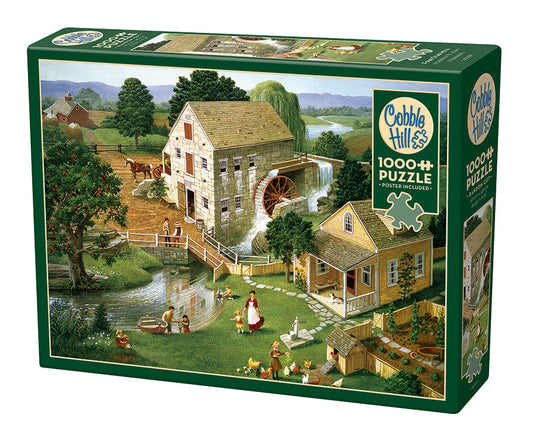 Four Star Mill 1000 Piece Jigsaw Puzzle by Cobble Hill - 1
