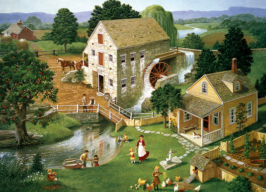 Four Star Mill 1000 Piece Jigsaw Puzzle by Cobble Hill - 2