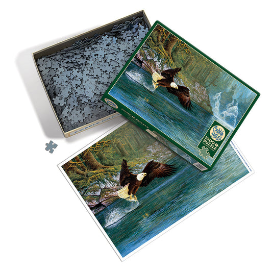 Fly Fishing 1000 Piece Jigsaw Puzzle by Cobble Hill - 2