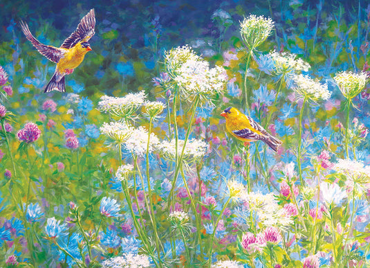 Visiting the Meadow 1000 Piece Jigsaw Puzzle by Cobble Hill - 2