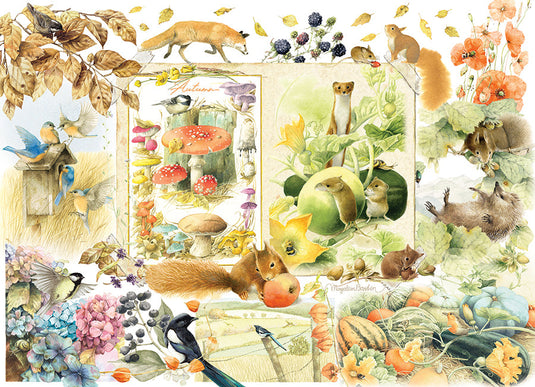 Nature Journal: Autumn 1000 Piece Jigsaw Puzzle by Cobble Hill - 2