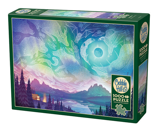 Aurora 1000 Piece Jigsaw Puzzle by Cobble Hill - 1