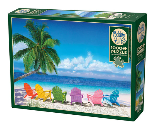 Paradise 1000 Piece Jigsaw Puzzle by Cobble Hill - 1