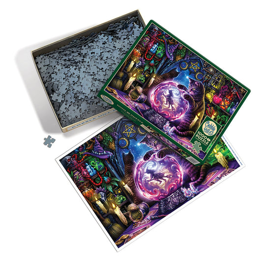 Time to Feed the Cats 1000 Piece Jigsaw Puzzle by Cobble Hill