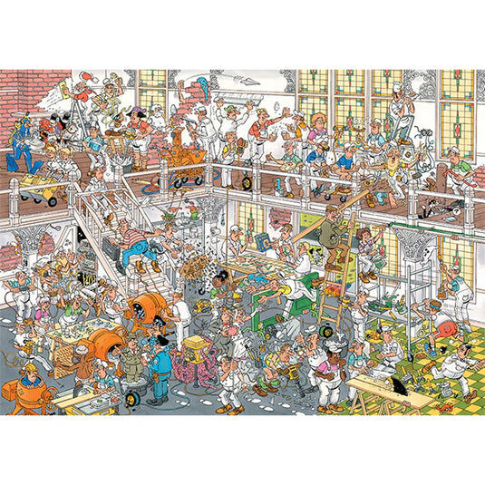 DIY Shop & Rennovation Project 2x1000 Piece Jigsaw Puzzle by Jumbo