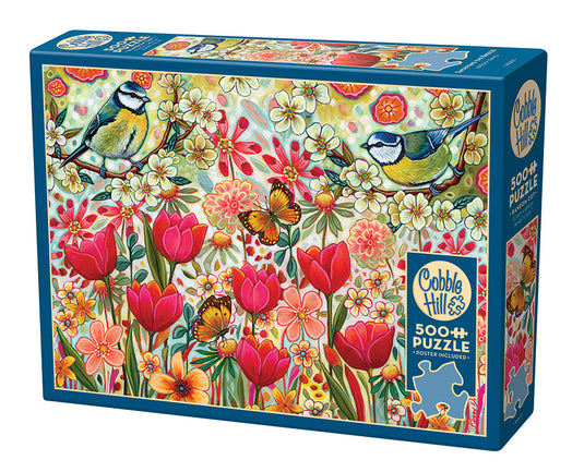Shooting the Breeze 500 Piece Jigsaw Puzzle by Cobble Hill - 1