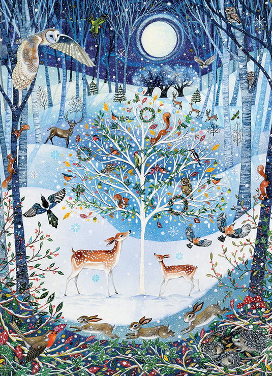 Winter Woodland 500 Piece Jigsaw Puzzle by Cobble Hill