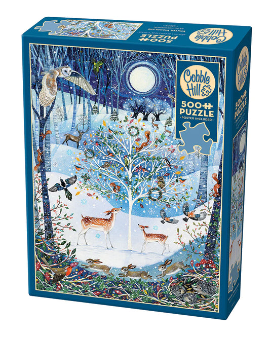 Winter Woodland 500 Piece Jigsaw Puzzle by Cobble Hill
